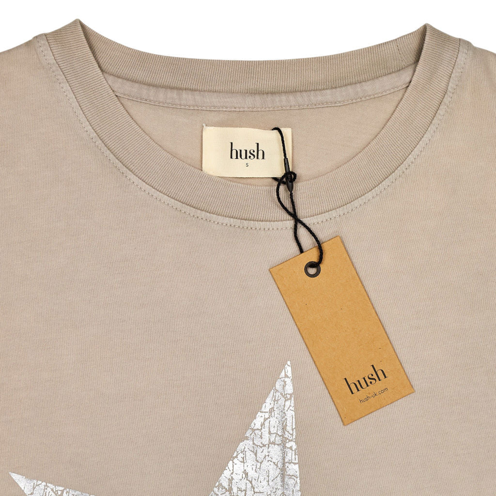 Hush Stone Faded Star Boxy Tee