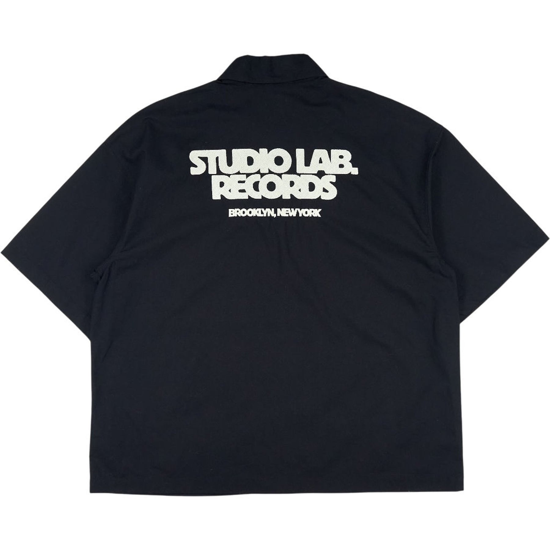 Pull & Bear Black Short Sleeve Shirt