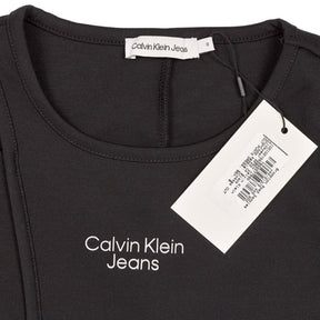 Calvin Klein Black Cut Out Punto Dress 8 YRS