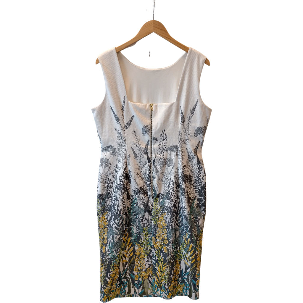 Per Una Ivory Floral Midi Dress
