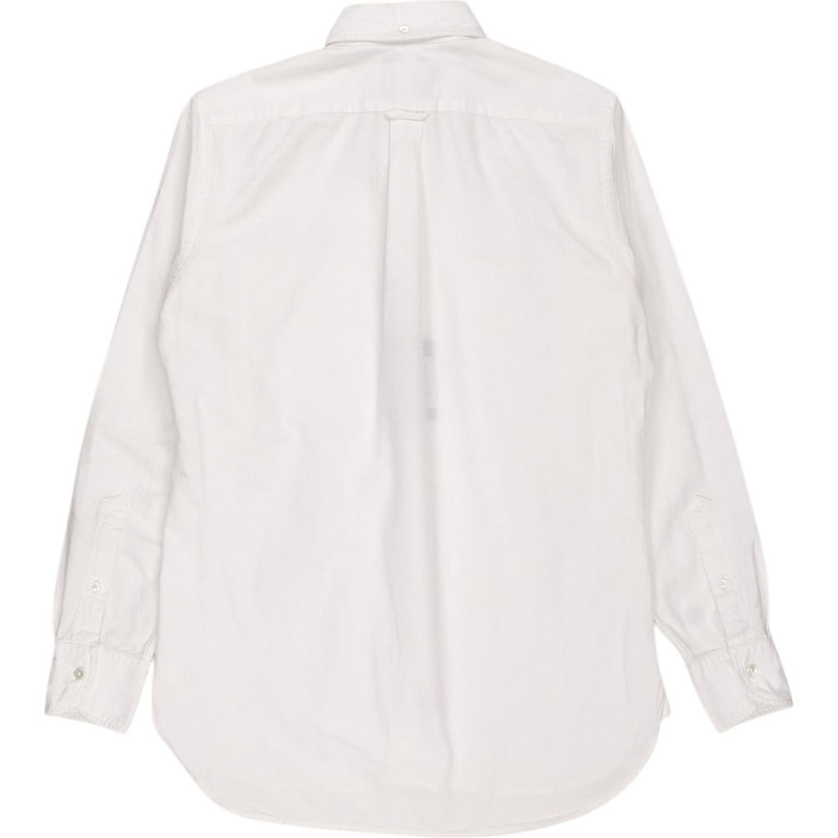 Drake's White Button Down Oxford Shirt