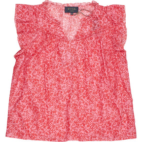 WYSE Pink Floral Blouse