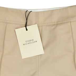 Studio Nicholson Beige Acapulco Cotton Twill Trousers
