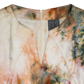 Calvin Klein Multicoloured Tie Dye Sleeveless Dress