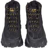 CAT Black Waterproof Nubuck Boots