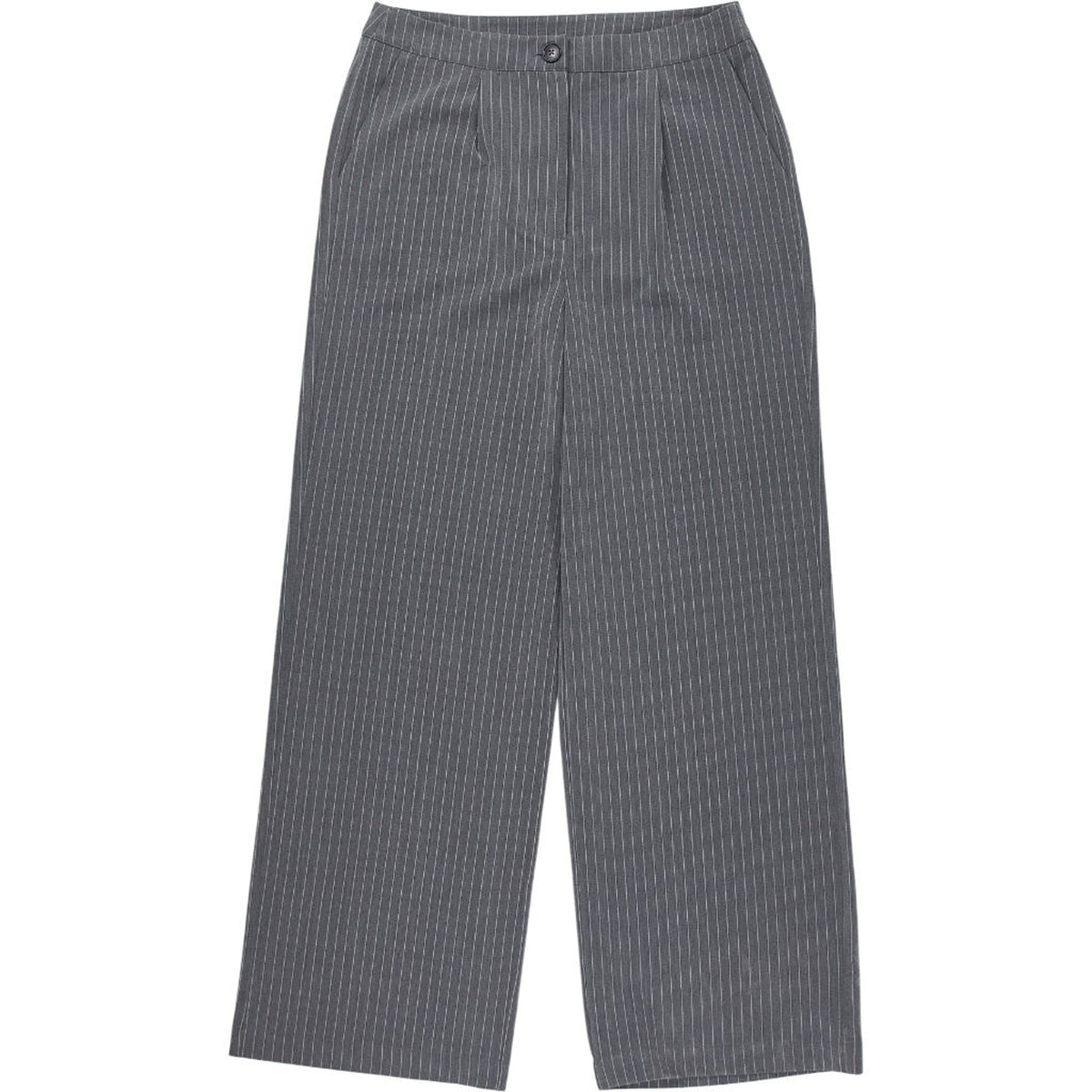 Vero Moda Grey Melange High Waist Trousers