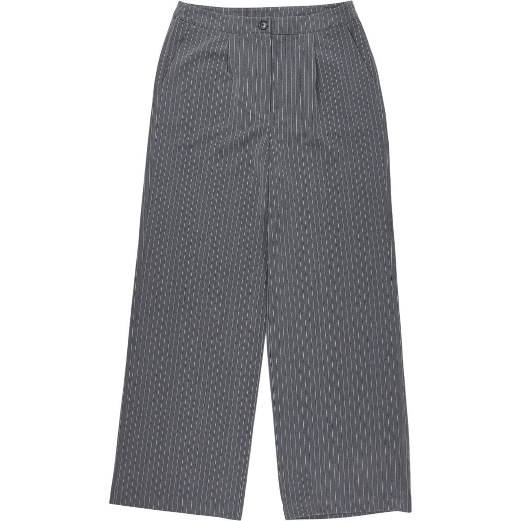 Vero Moda Grey Melange High Waist Trousers
