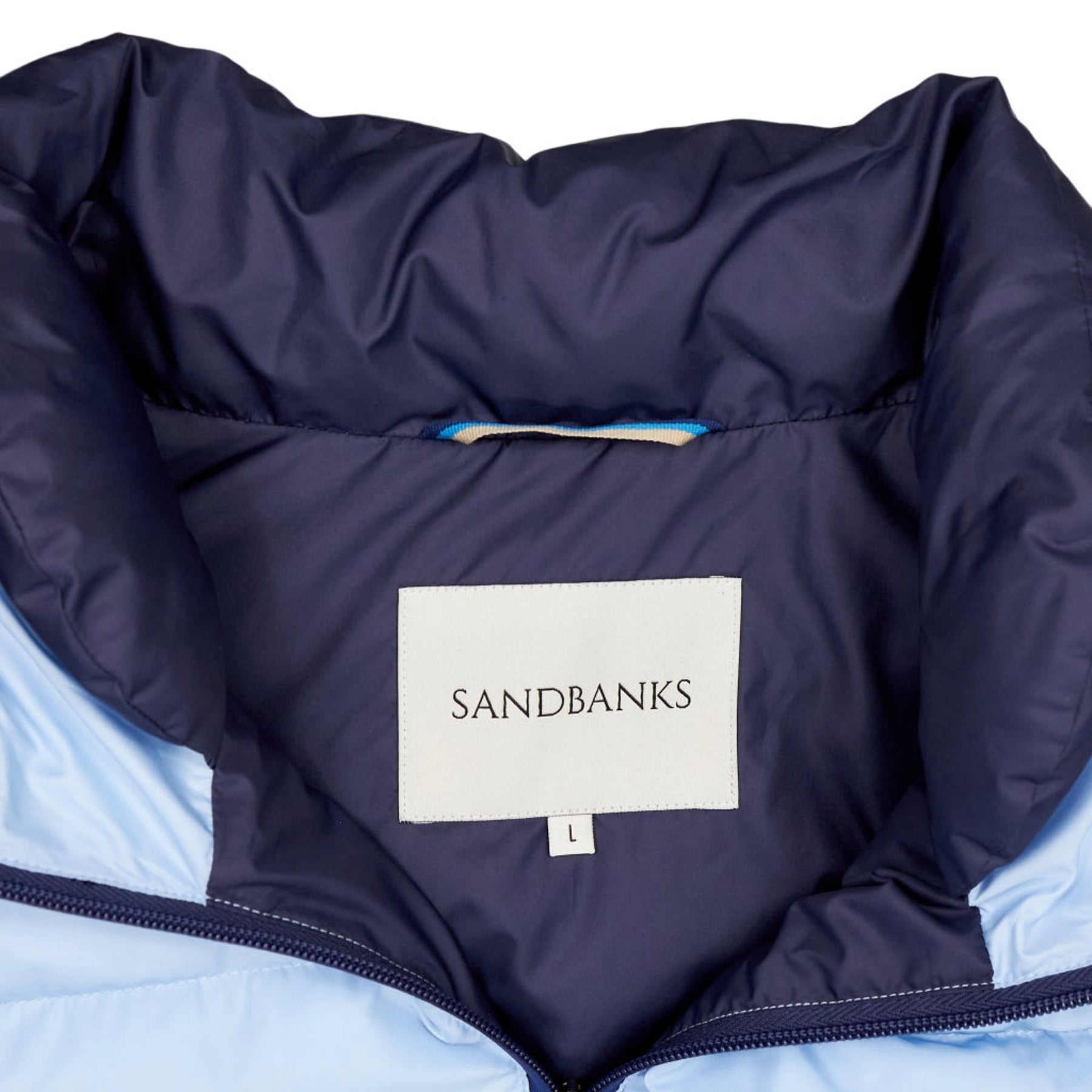 Sandbanks Blue Apres Puffer Jacket