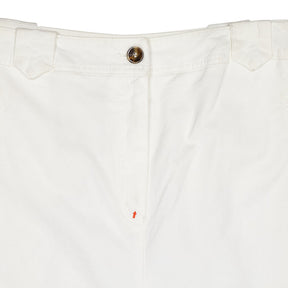 Cordings White Cotton Skirt