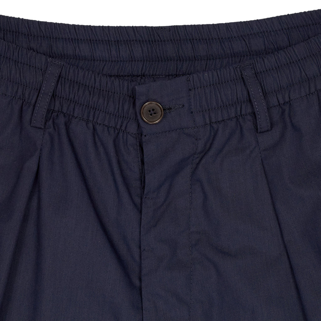 Universal Works Navy Recycled Polyester Shorts