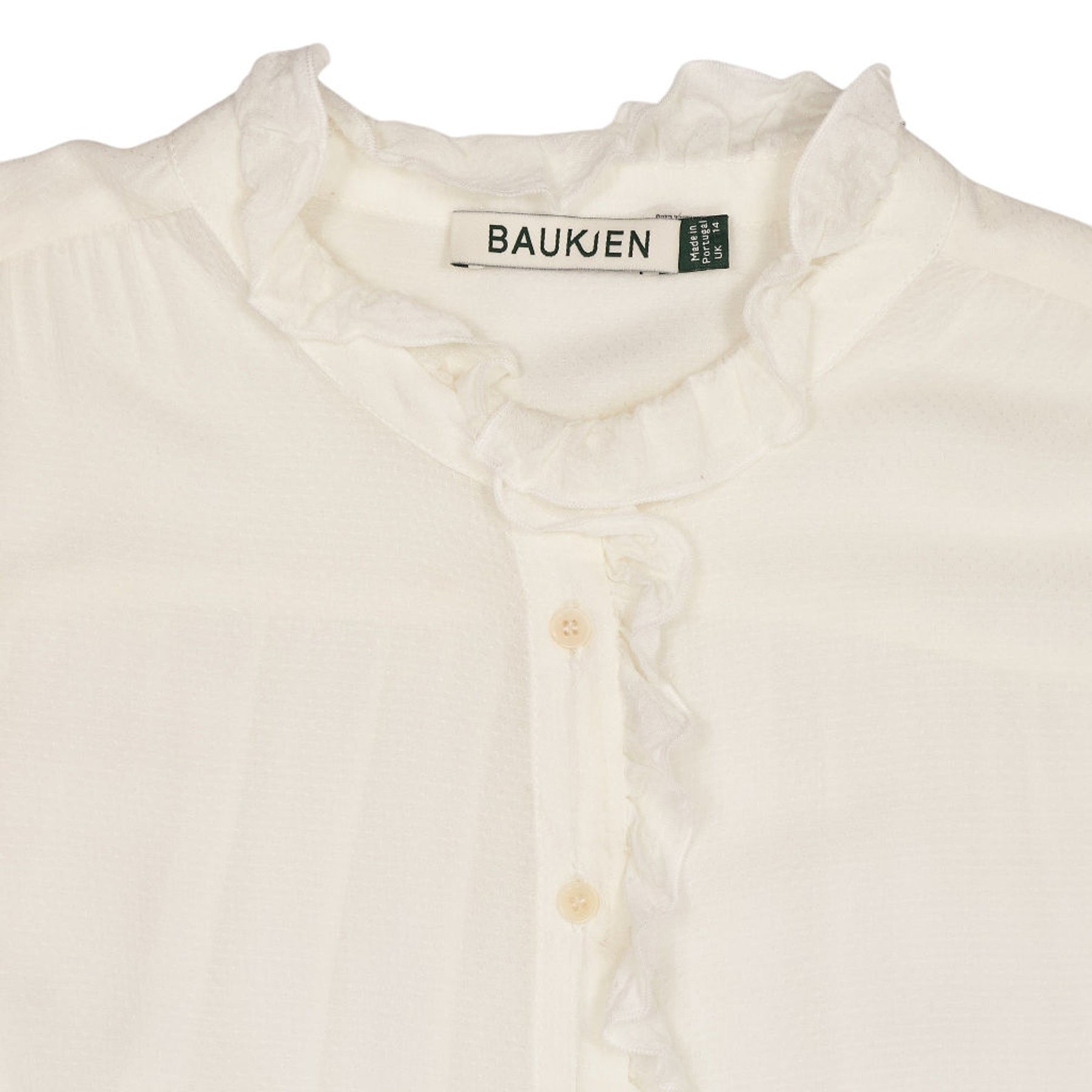 Baukjen White Viscose Blouse