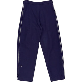 Wyse Navy Check Trousers