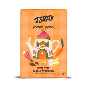 "Carrot Patch" Carrot Cake English Breakfast Tea