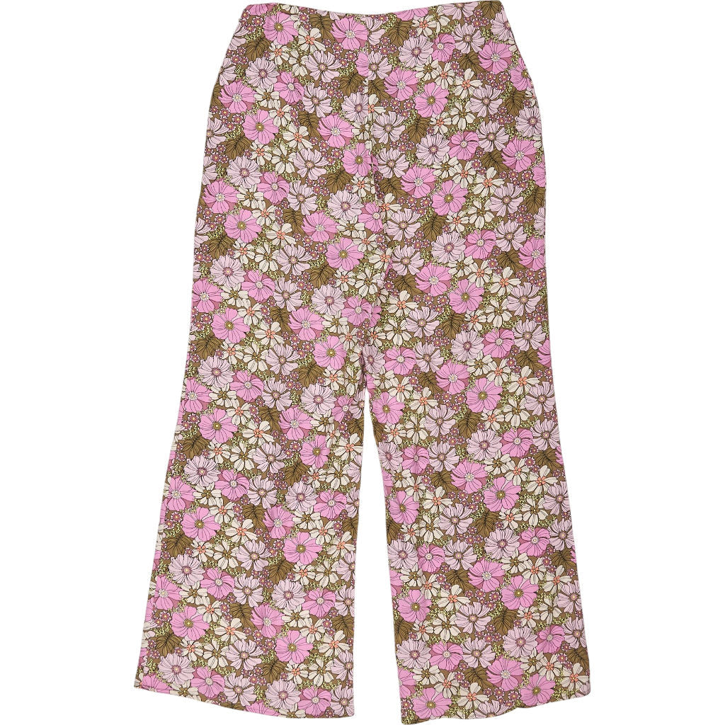 Joanie Pink Floral Trousers