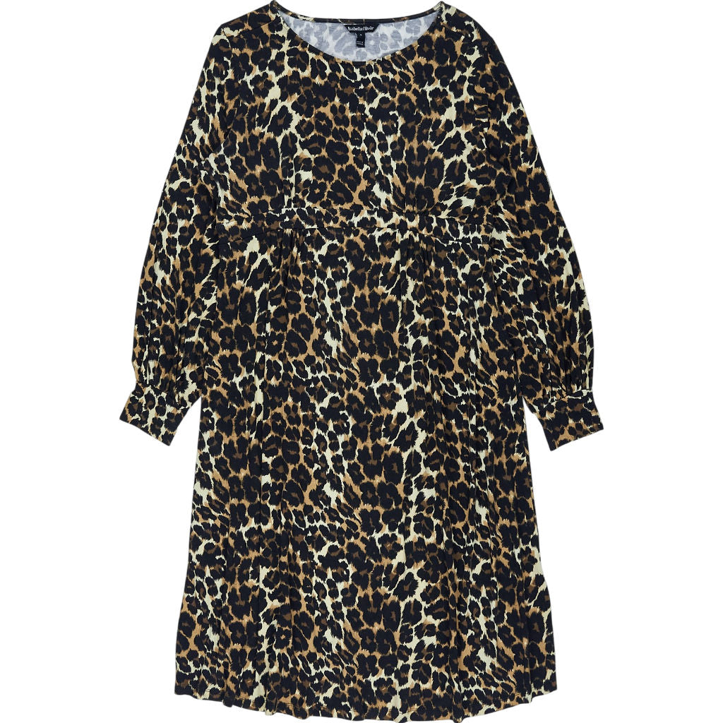 Isabella Oliver Maternity Leopard Print Midi Dress