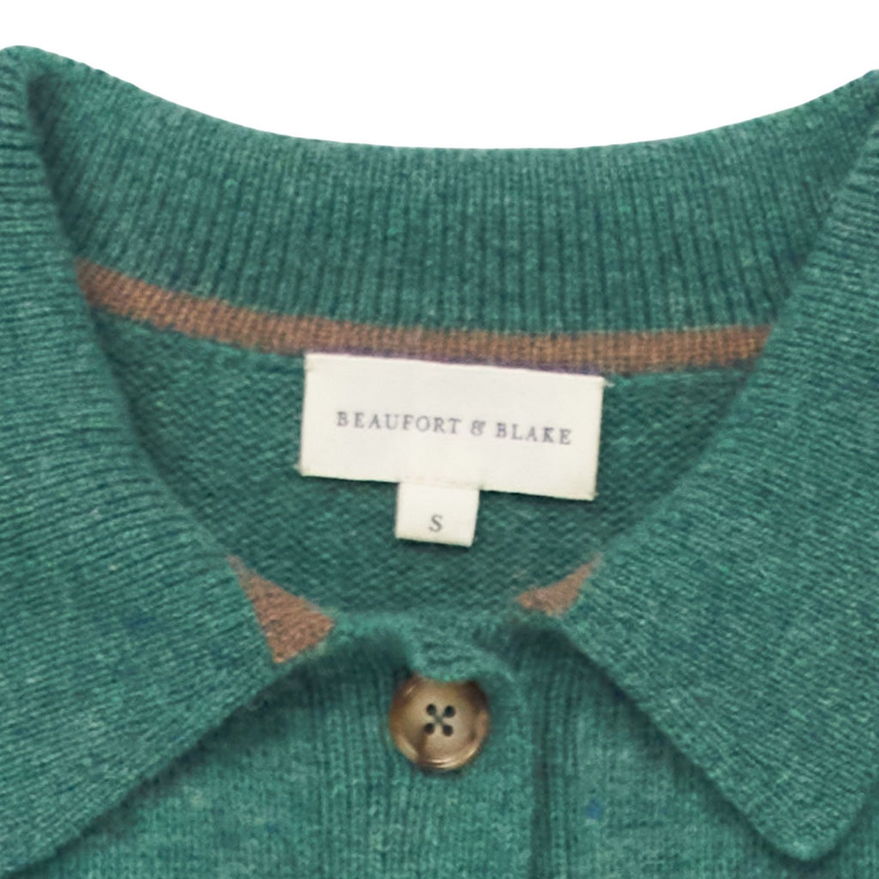 Beaufort & Blake Green Wool Cardigan