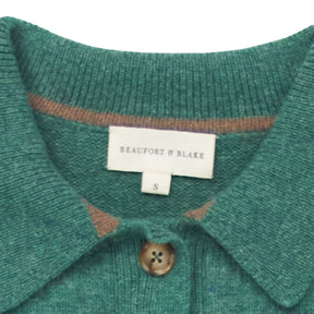 Beaufort & Blake Green Wool Cardigan