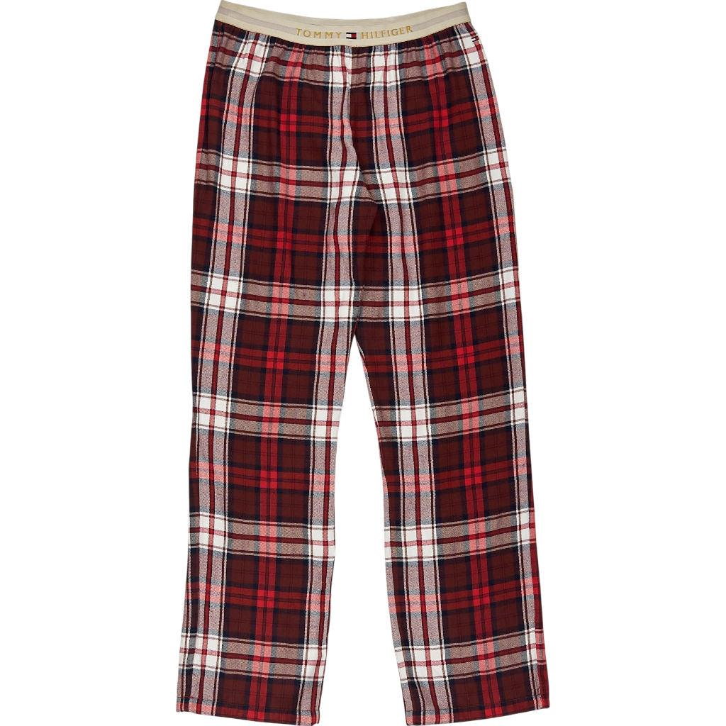 Tommy Hilfiger Red Plaid Lounge Pants