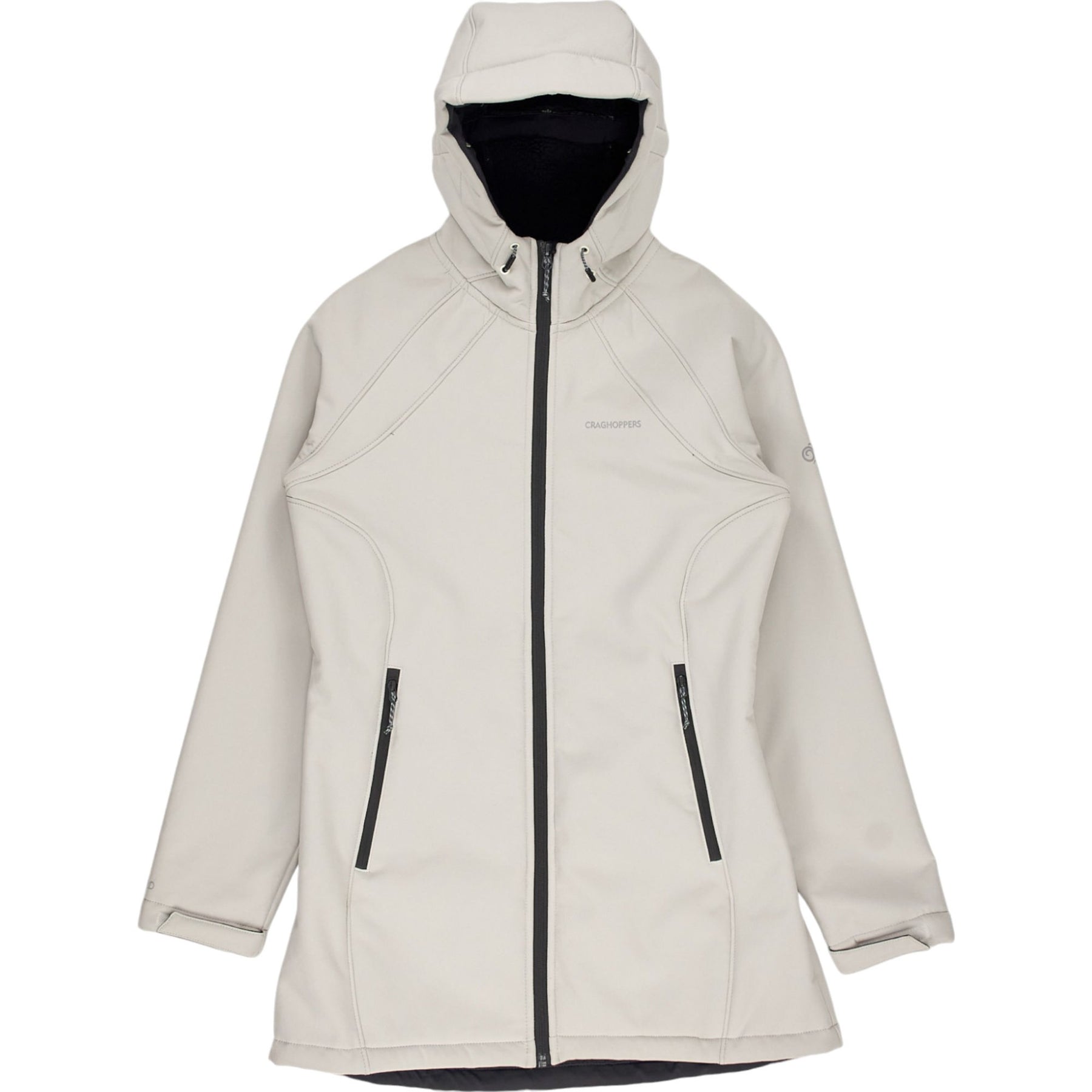 Craghoppers Cream Hooded Jacket