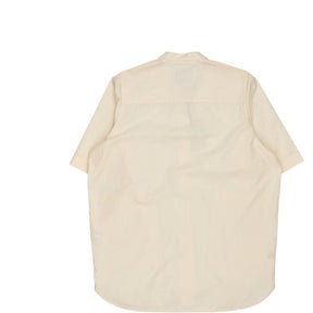 Studio Nicholson Milk Cotton Short Sleeve Shirt