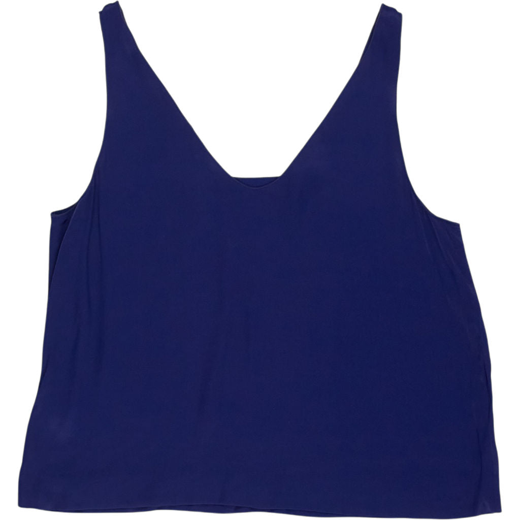 NRBY Blue Viscose Sleeveless Top
