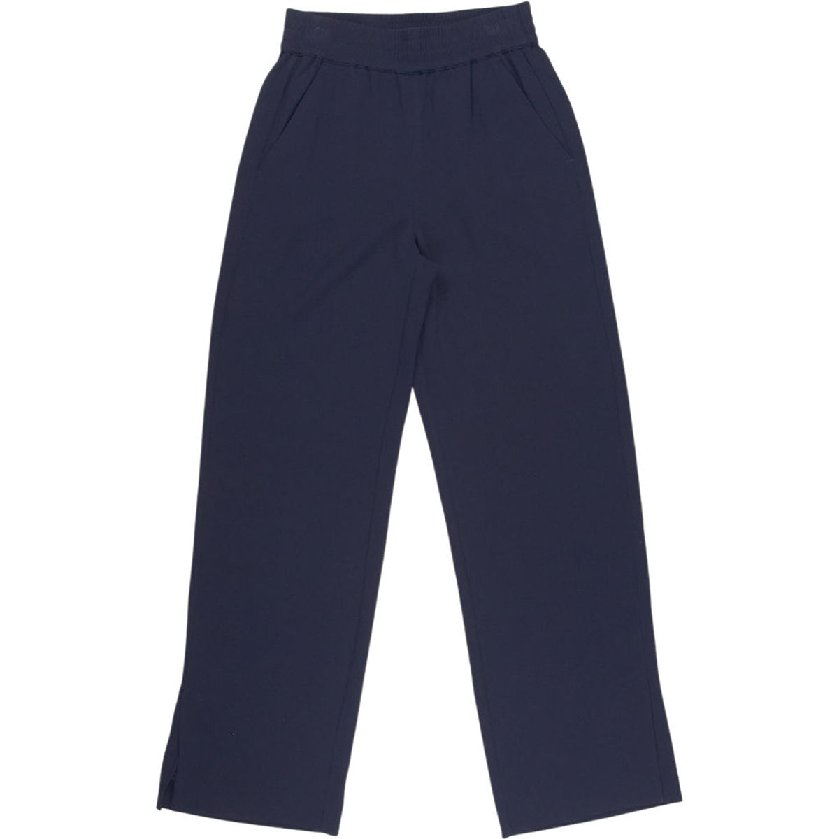 Wyse London Navy Wide Leg Trousers