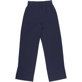 Wyse London Navy Wide Leg Trousers