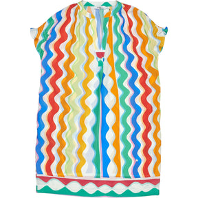 NRBY Multicolour Wave Pattern Top