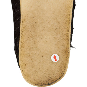 By Walid Black Stitch Detail Shoes