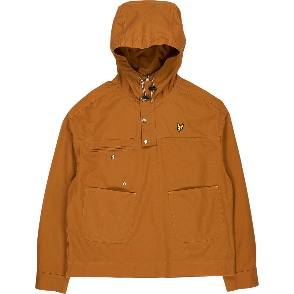 Lyle & Scott Rust Orange Hooded Jacket