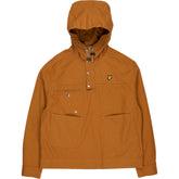 Lyle & Scott Rust Orange Hooded Jacket