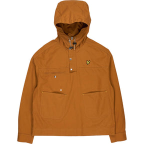 Lyle & Scott Rust Orange Hooded Jacket
