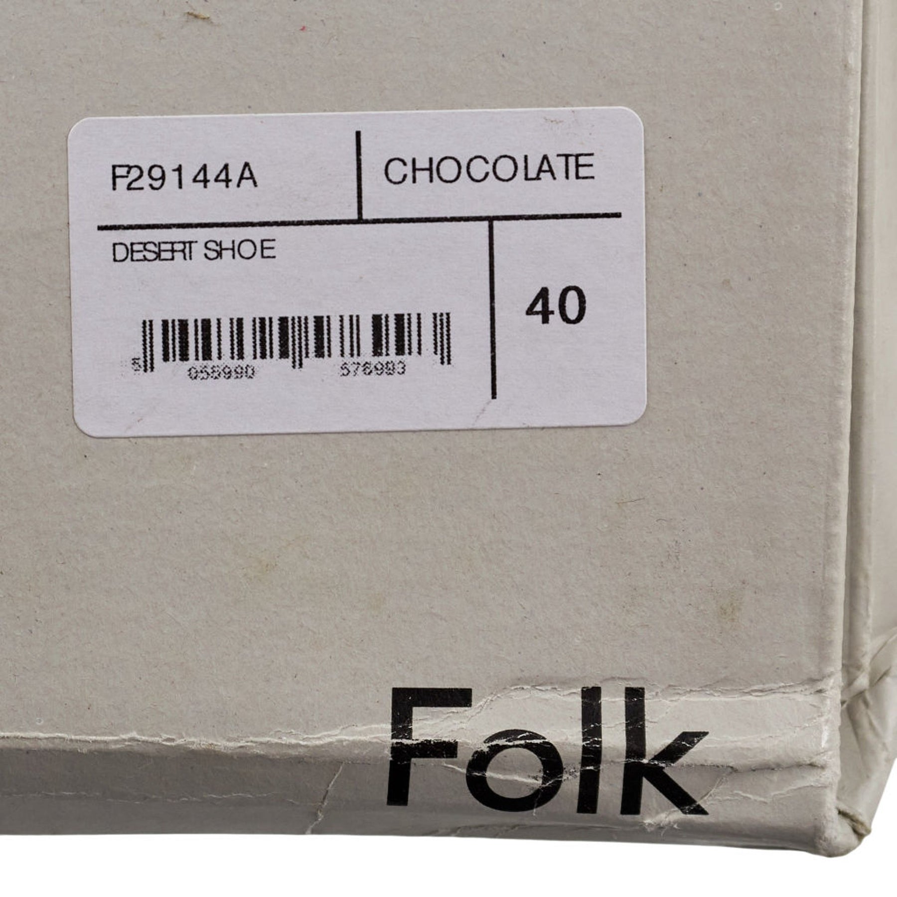 Folk Chocolate Desert Shoe EU 40