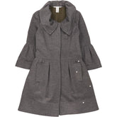 Diane von Furstenberg Grey Wool Blend Coat