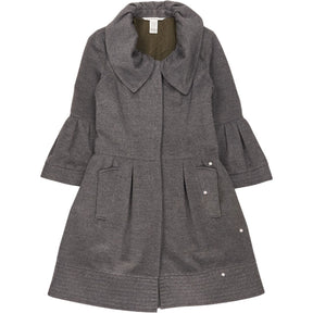 Diane von Furstenberg Grey Wool Blend Coat