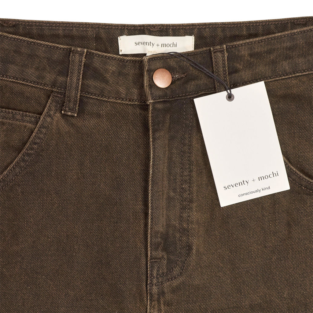 Seventy + Mochi Brown Bo Jean