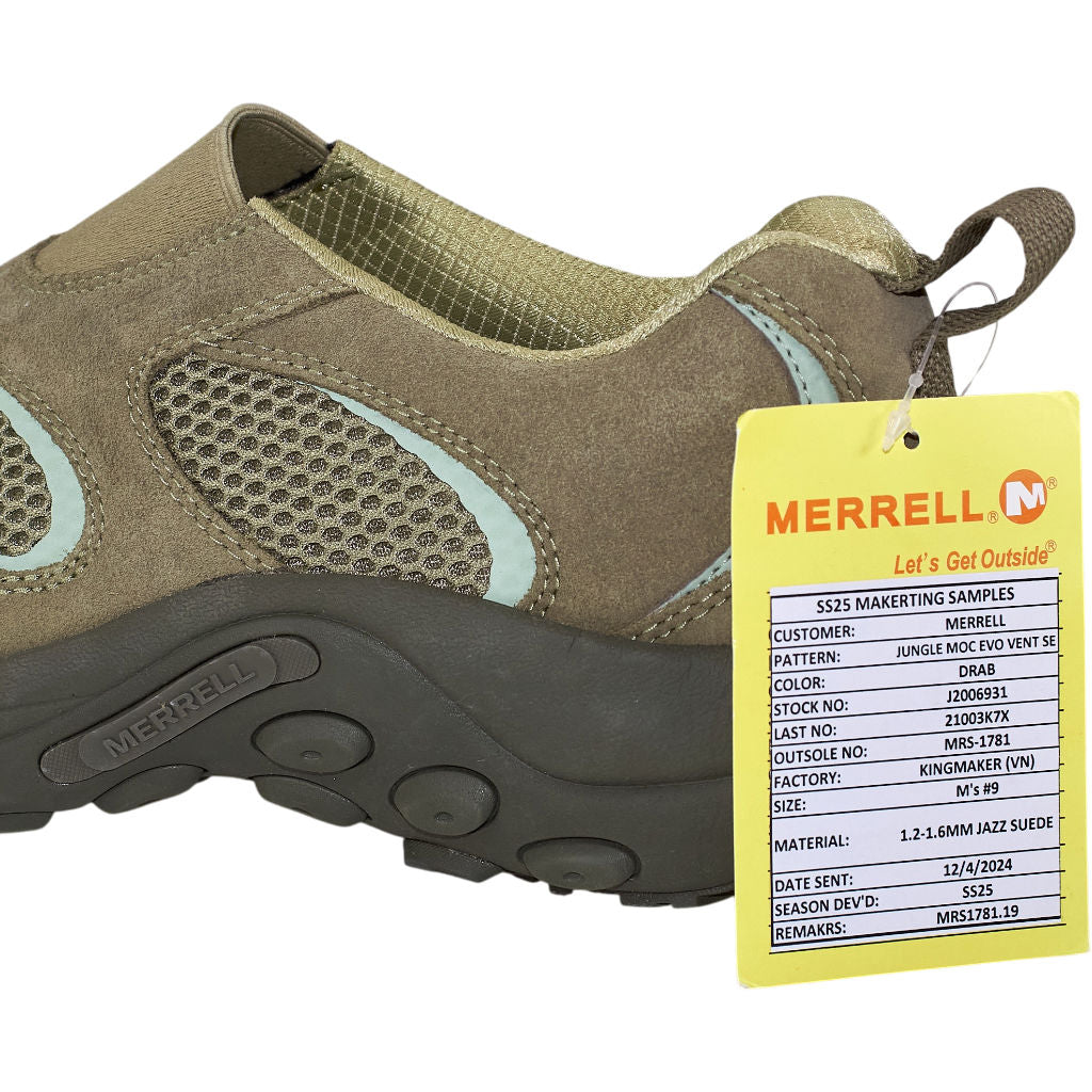Merrell Drab Jungle Moc Evo Vent Shoes