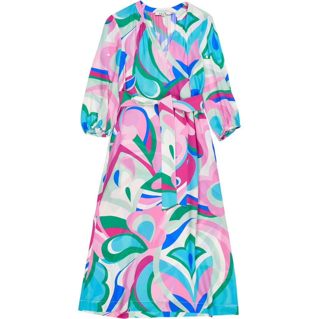 NRBY Multicolour Silk Dress