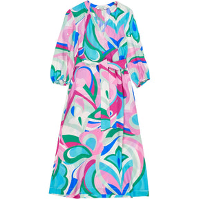 NRBY Multicolour Silk Dress