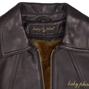 Baby Phat Black Leather Jacket
