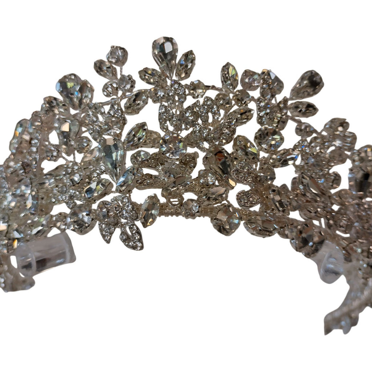 Crystal Floral Bridal Tiara