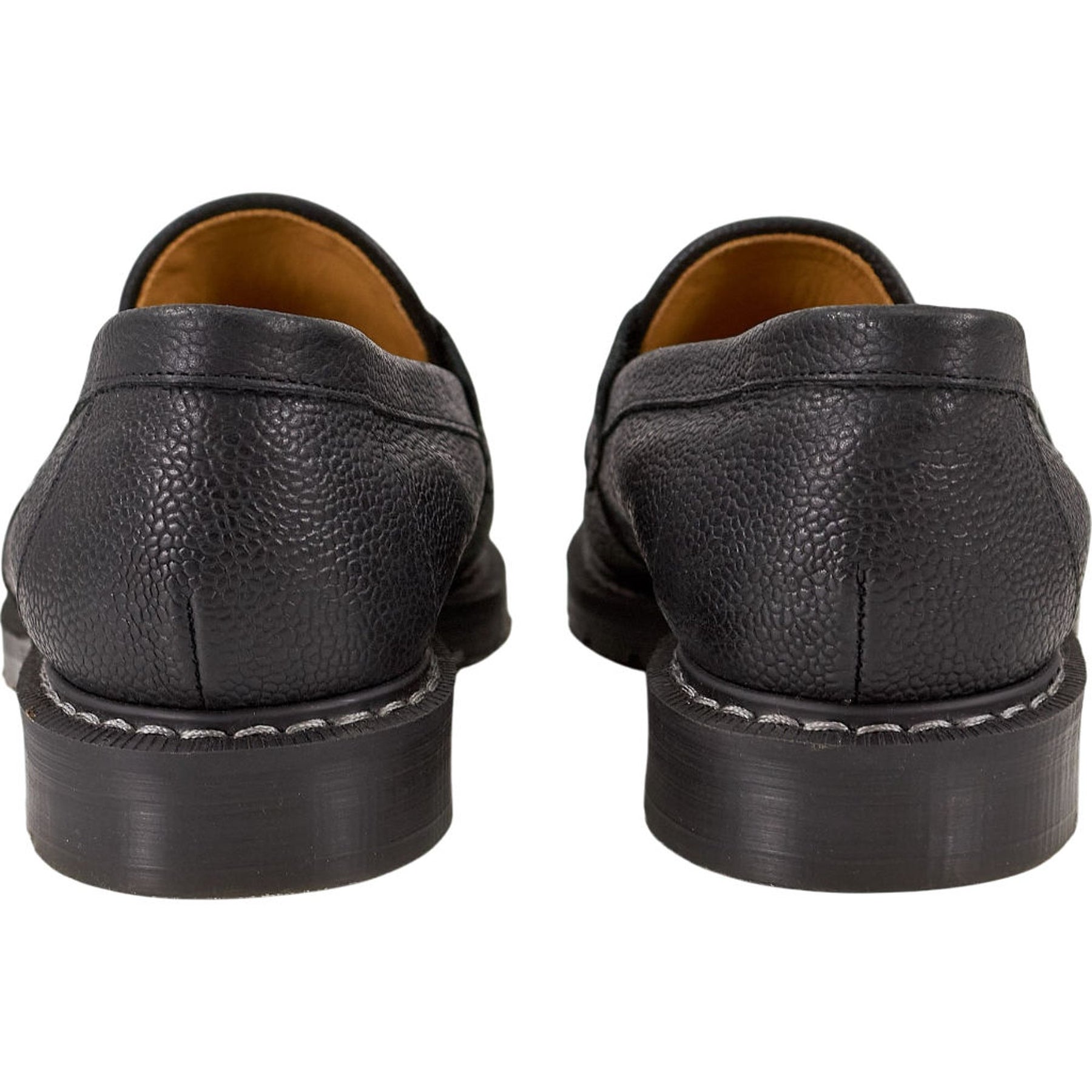 Oliver Spencer Solovair Black Leather Loafers