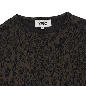 YMC Green Floral Knit Dress XS
