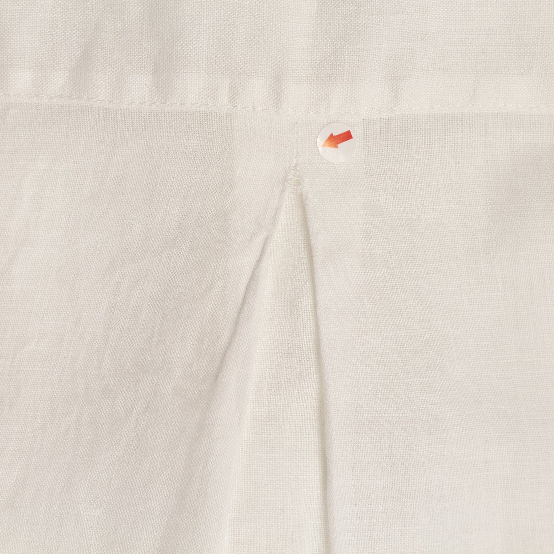 NRBY White Linen Shirt Dress
