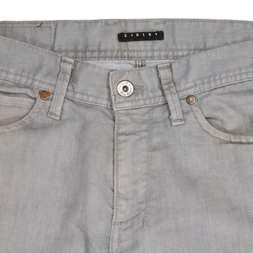 Sisley Grey Stockholm Slim Fit Jeans
