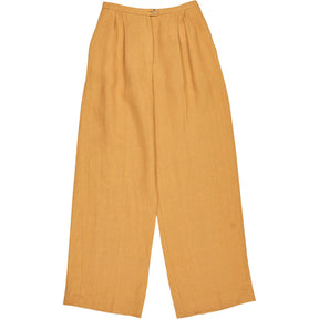 Forte Forte Mustard Wide-Leg Trousers