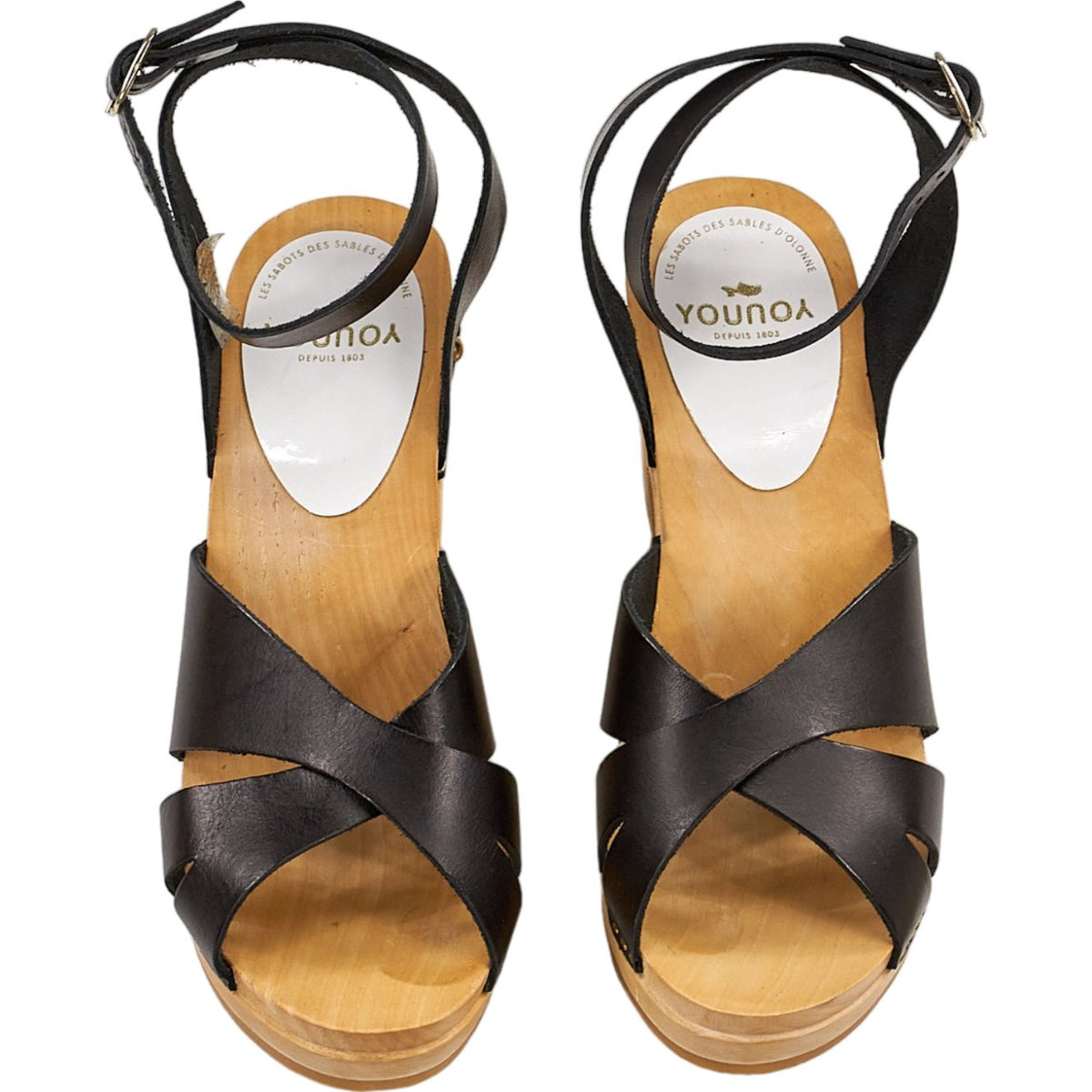 Youyou Black Sandals