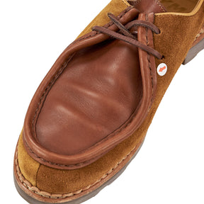 Paraboot Brown Leather Patchwork Shoes EU 44
