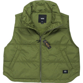 Vans Green Puffer Vest