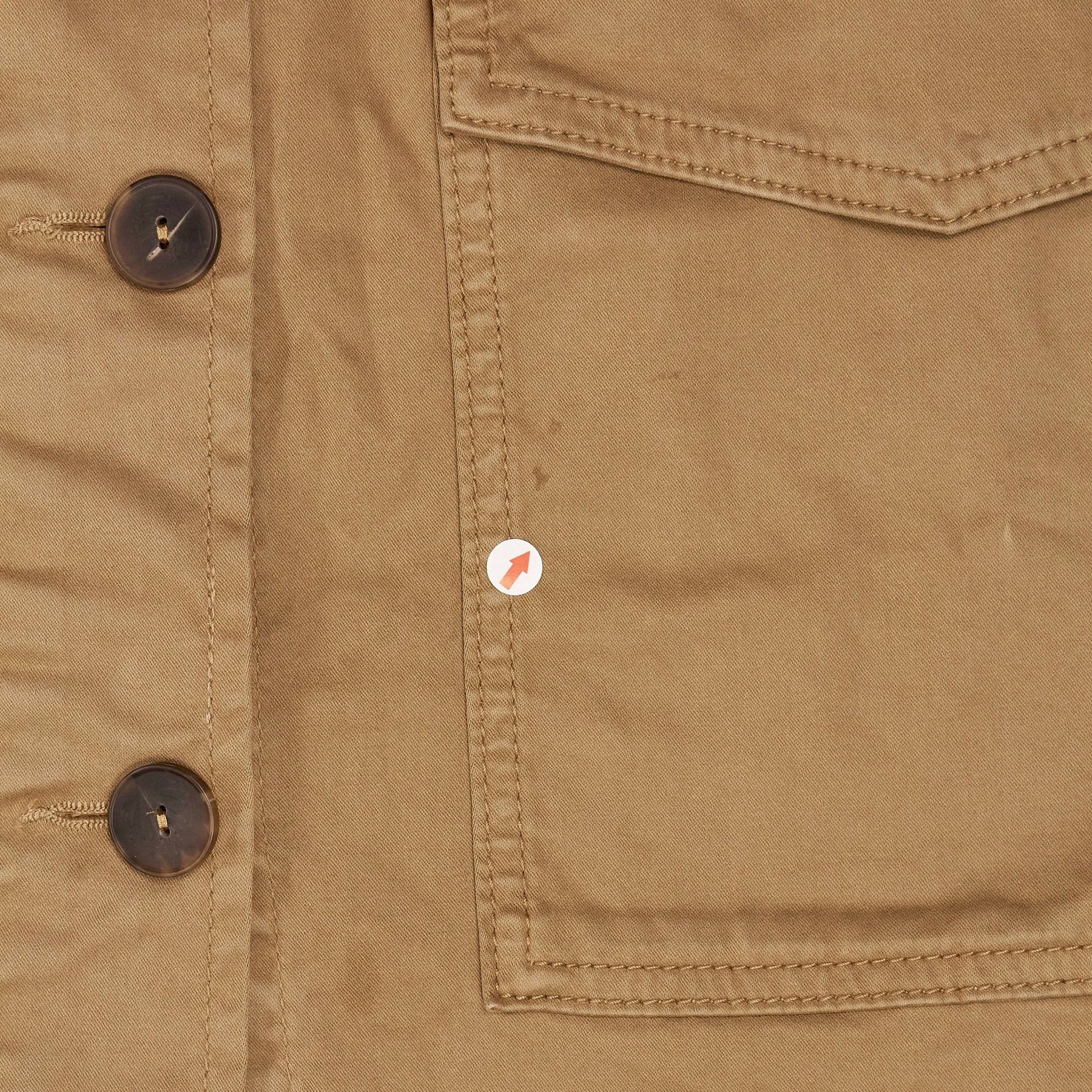 Baukjen Taupe Drake Organic Cotton Utility Jacket